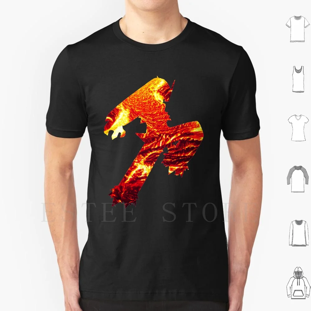 Blaziken usado Blaze Kick camiseta de algodón para hombres DIY estampado Torchic Combuskin Blaziken Cool legendario fuego tipo arrancador