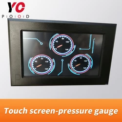 Escape Room Touch Screen Pressure Gauge Prop,When all three gauges are in correct number,the mag lock will be opened,Escape Prop