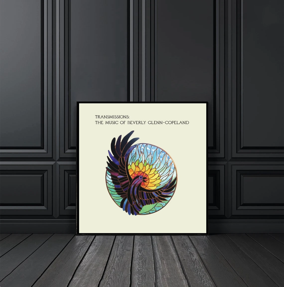 Transmissions The Music of Beverly Glenn-Copeland Beverly Glenn-Copeland Music Album Cover Poster Canvas Print