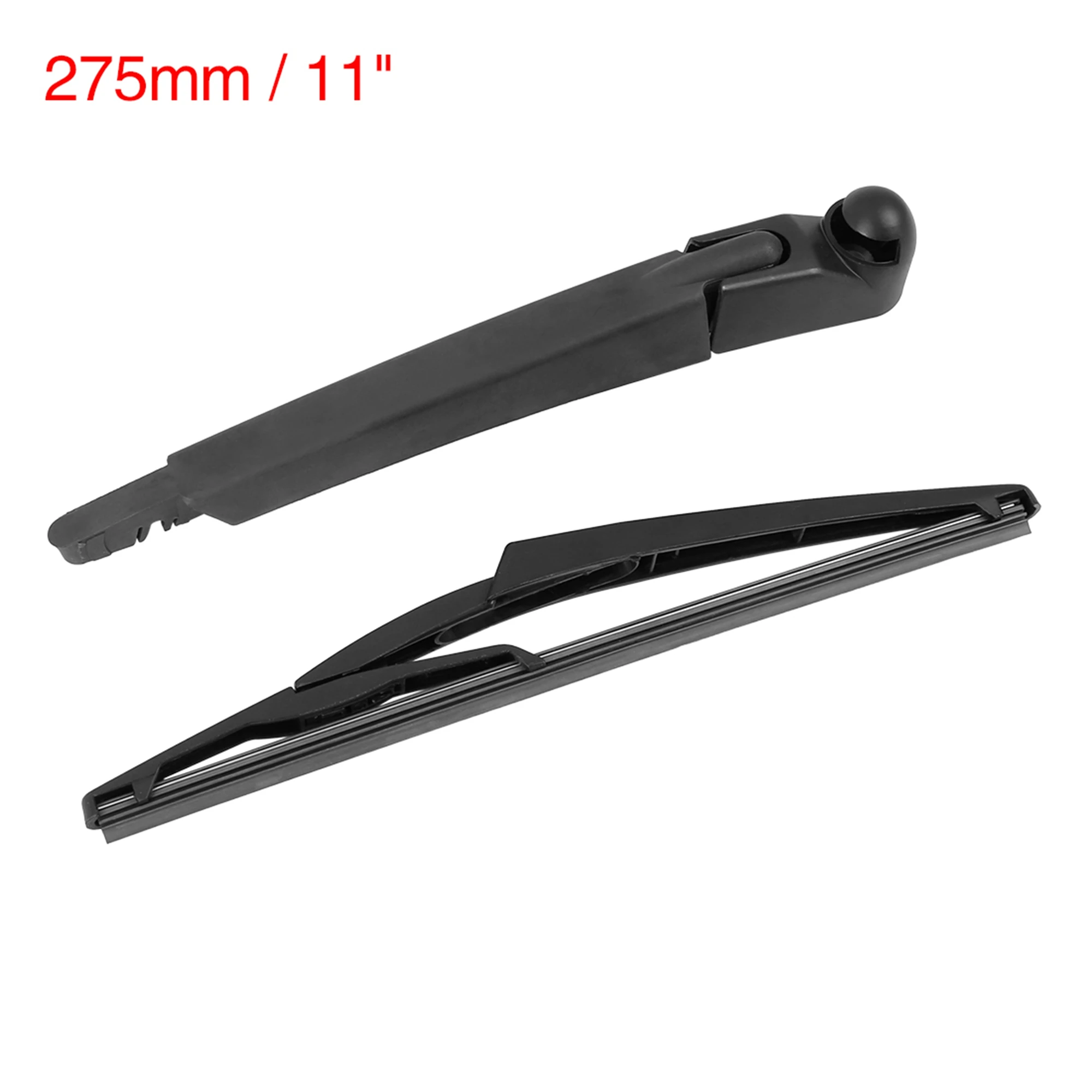 Uxcell 275mm 11 Inch Rear Windshield Wiper Blade Arm Set for Mercedes-Benz for Smart Fortwo W451 2007-2014 A 451 824 00 28