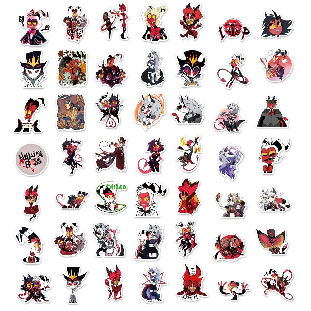 10/30/50Pcs Niet Herhalen Anime Evil Boss Graffiti Stickers Diy Bagage Koelkast Waterdicht Stickers Groothandel