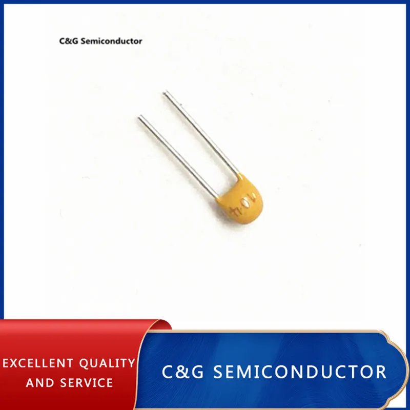 100 قطعة مكثف سيراميك متعدد الطبقات X7R 100nF 0.1 فائق التوهج 104 50V 2.54 مللي متر 10%