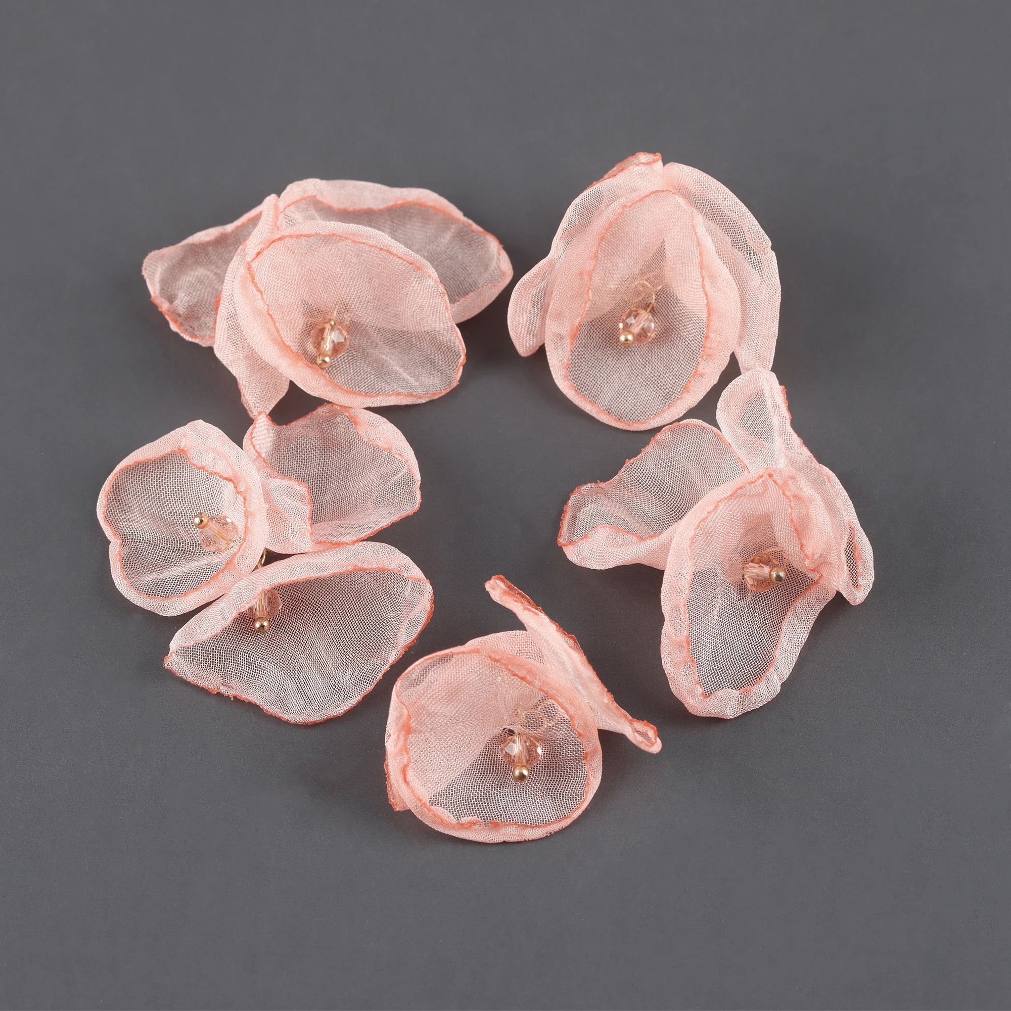 CHENGRUI  F160,  jewelry making, jewelry discovery, handmade,earring accessories, flower decoration, diy earrings, 10 pcs/batch