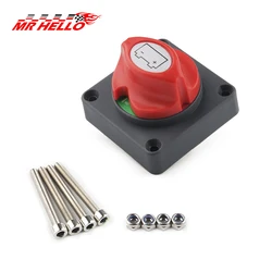 12-48V 500A Battery Switch Disconnect Cut Off Switch On-Off Outdoor Anti-resistance Repairing Parts for Car RV ATV