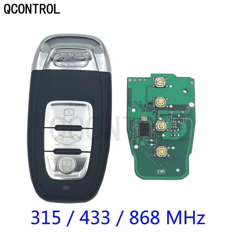 

QCONTROL Car Remote Smart Key 315/433/868MHz for Audi A4/S4/A5/S5/Q5 2007 2008 2009 2010 2011 2012 2013 2014 2015 2016