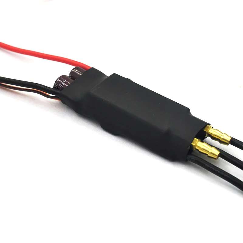 ZMR 12A 20A 30A 40A 60A 80A 100A ESC senza spazzole regolabile bidirezionale + scheda programma per elica subacquea pneumatica per auto RC