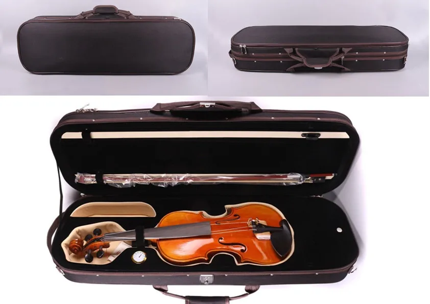 violin case 4/4  Two code lockNew 4/4 violin case waterproof Oxford cloth lightweight and durable black super value