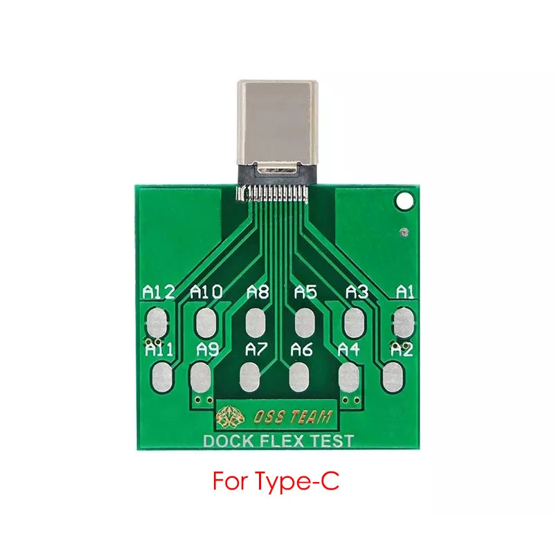 3pcs/lot Micro USB Dock Flex Test Board for iPhone 6 7 8 And Android Phone U2 Battery Power Charging Dock Tristar Tester