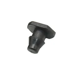 Jardim Mangueira Plug End Water Seal, Farpado Drip Irrigação Fittings, 1/4 