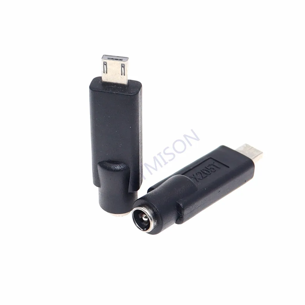 1pcs DC5.5*2.1mm Female Jack to USB Square DC Power Plug Connector Adapter For Asus Eeebook X205TA X205T X205 Laptop