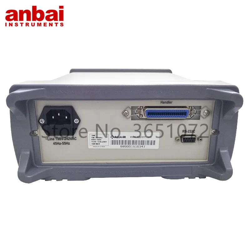 AT680 Leakage Current Tester Insulation Resistance Meter with Timing Charger