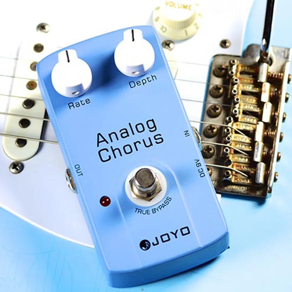 

JOYO JF-37 Chorus Analog True Bypass Guitar Effects Pedal for Guitar Pedals Loop Core Music Accessories Effector Guitars