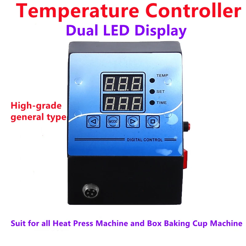 New Updated Time And Temperature Controller For Thermal Heat Transfer Machine Temperature Control Box For Heat Press Equipment