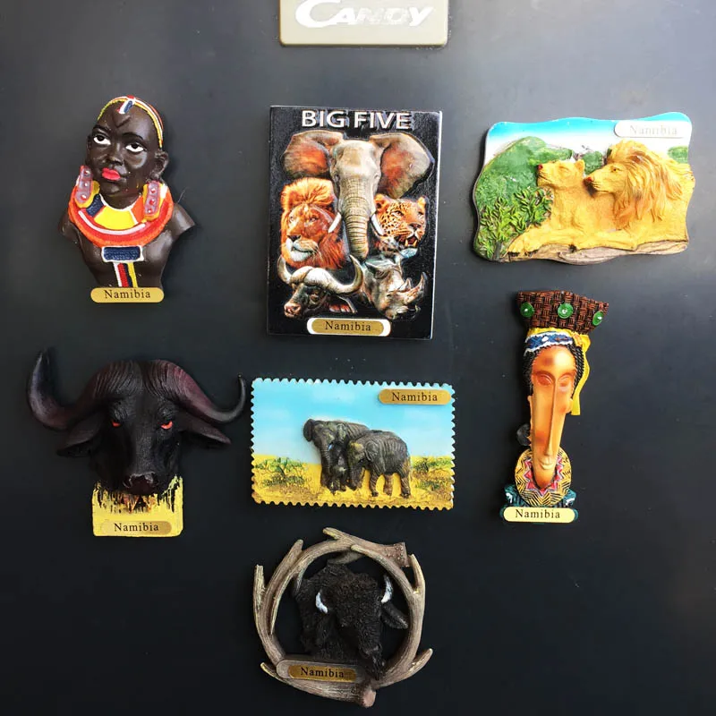 

Africa Namibia Tourist Fridge Magnet Souvenir Creative 3D Resin Refrigerator Magnets for Kitchen Accessories Decoration Home