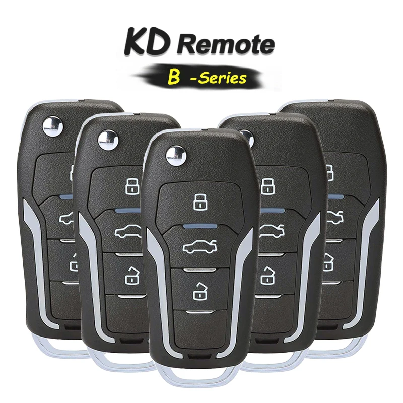 

KEYECU 5x B-Series B13 Universal Remote 3 Button Control Key for KD900 KD900+, KEYDIY Remote for B12-3