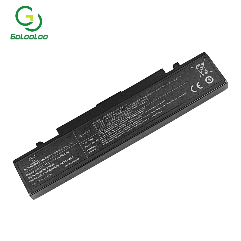 Golooloo 11.1V 6Cells Laptop Battery for Samsung AA-PB9NS6B AA-PB9NC6B PL9NC6W NP350V5C 355V5C np300v5a NP550P7C RV508 R428 R528