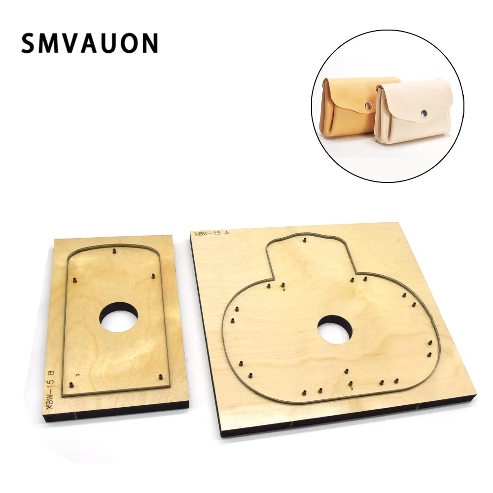 

Wooden Die Cutting DIY Die Simple Wallet Bag Cutting Die New Die Cutting Leather Tool Wooden Die