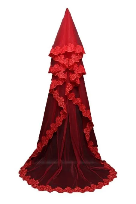 Wedding Bridal 2 Meters 3 Meters 5 Meters Long One Layer Veil Elegant Wedding Accessories