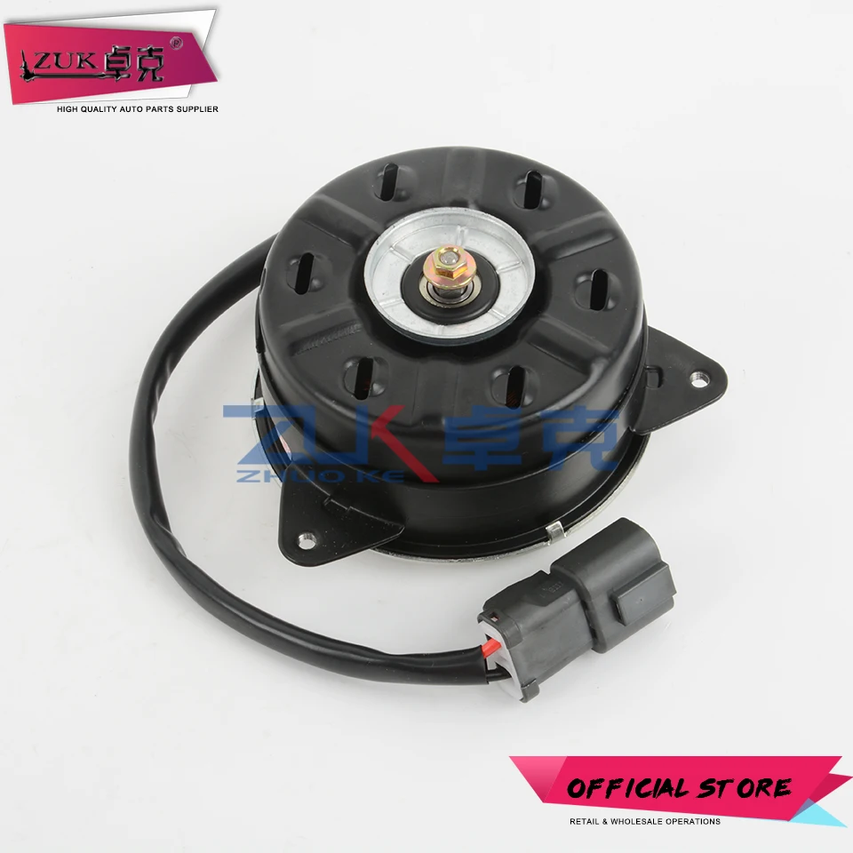 ZUK AC Air Condenser Cooling Fan Motor For HONDA ODYSSEY RB1 2.4L 2005-2008 ACCORD CM4 CM5 2.0L 2.4L 2003-2007 OE# 38616-RAA-A01