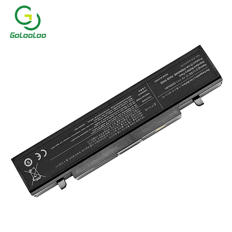 Golooloo 11.1V 6 cellules batterie d\'ordinateur portable pour Samsung AA-PB9NS6B AA-PB9NC6B PL9NC6W NP350V5C 355V5C np300v5a NPcape P7C RV508 R428