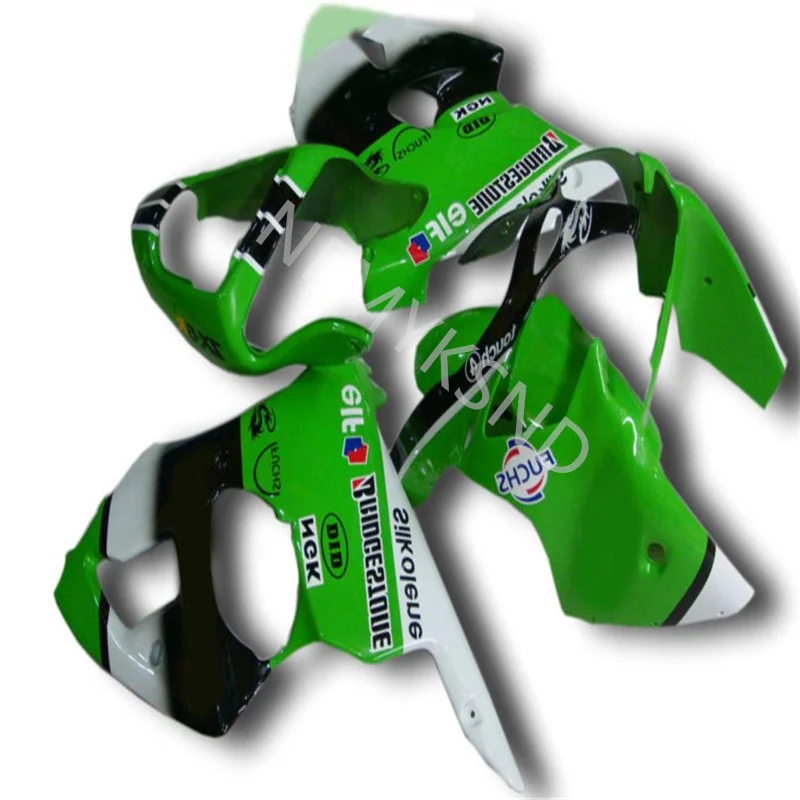 

Green black white ABS Injection fairing for KAWASAKI Ninja ZX6R ZX-6R 636 2000 2001 2002 ZX 6R 00-02 motorcycle fairing