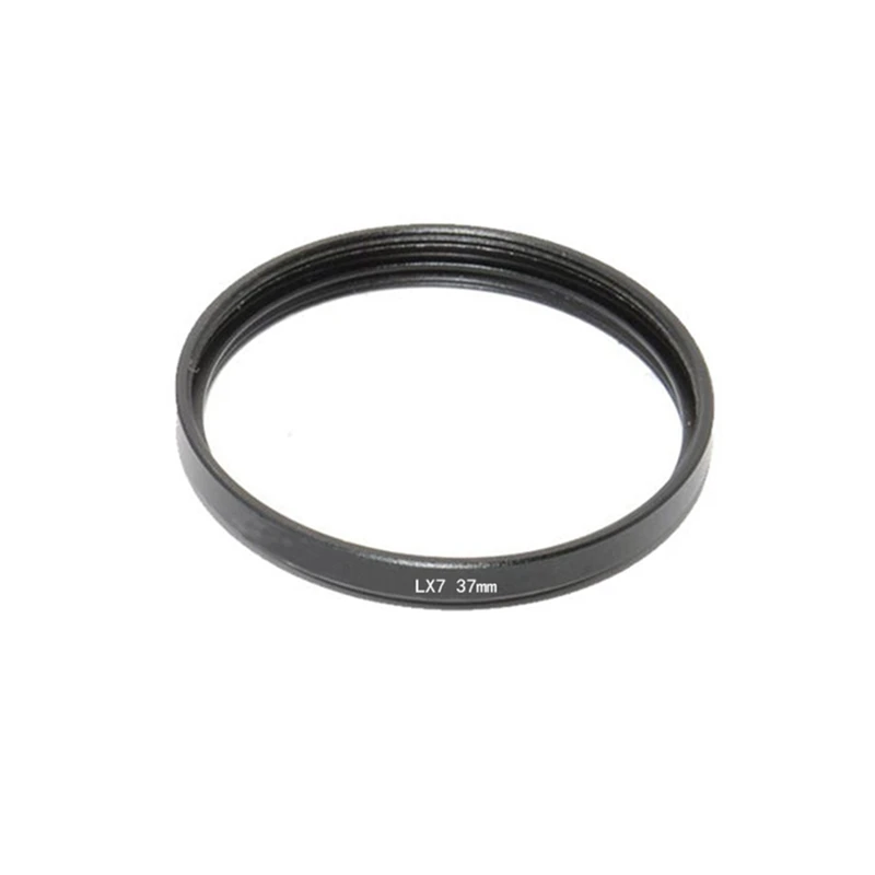 37Mm Lens Filter Adapter Ring For Panasonic Lumix Dmc Lx7 Dmw-Fa1 Black Atlx7Bk