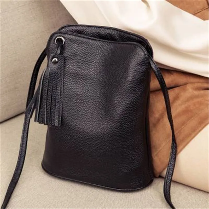 

New Cross Body Cell Phone Purses Vintage Bag Women Small Shoulder Bag Genuine Leather Softness Mini Bag for Woman Messenger Bags