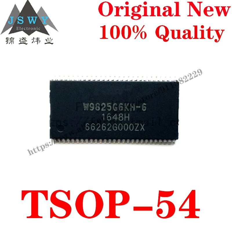 10~100PCS W9825G6KH-6 TSOP-54 Semiconductor Memory IC Dynamic Random Access Memory IC Chip with for module arduino Free Shipping