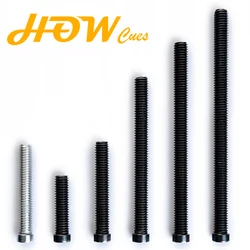 HOW Genuine Accessories Pool Cue Bolt Billiard Black 8 Cue Weight Screw Billar Multiple Weight Options ONLY For How Cues