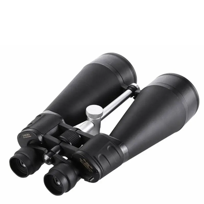 Telescópio com zoom binocular de metal 30-260X160, lente grande angular de longa distância e alta definição BAK4, à prova d'água, caça, acampamento