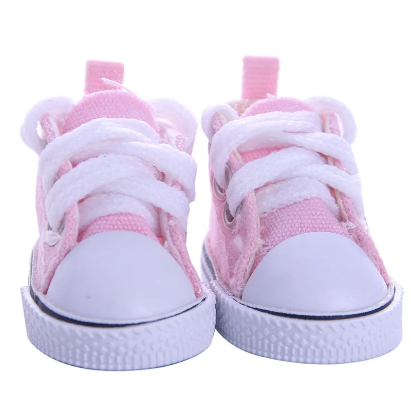 5Cm Doll Shoes 1/6 BJD Blyth Doll Accessories High Top Canvas BJD Handsome Candy Color Sneakers DIY Toy For Girls Fashion Shoes