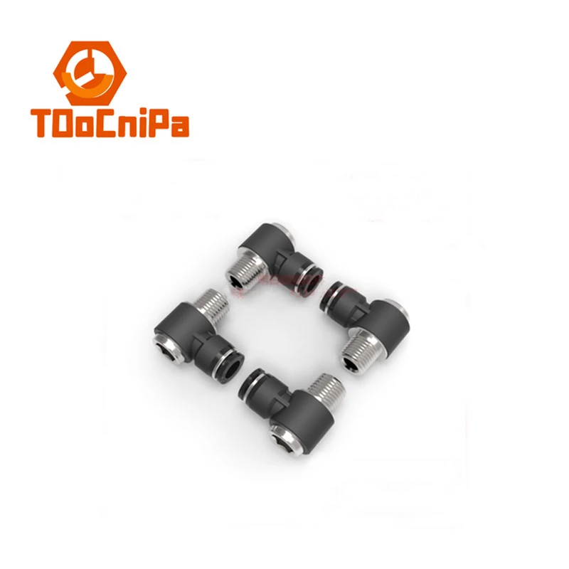 10 pcs/lot Hexagon socket universal elbow L-type quick connector M-POL8/10/12-01/02/03 connector POL8-01 POL8-02 POL10-01