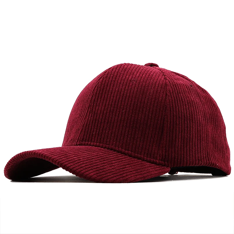 Autumn Winter Baseball Cap Women Corduroy Winter Hats For Women Snapback Hat Female Hip Hop Cap Gorras Bone Casquette Gorro