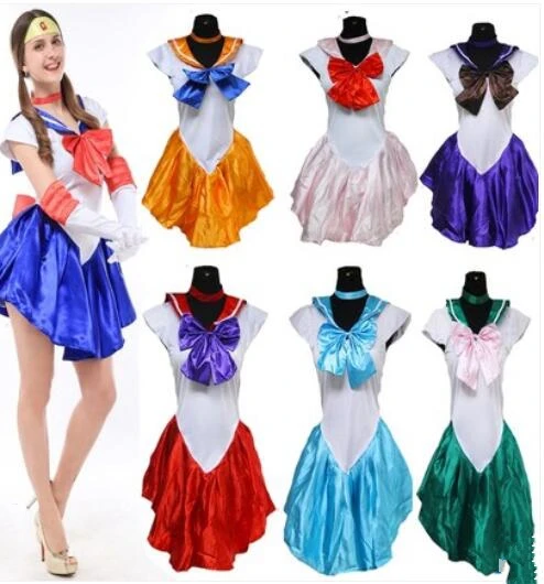 

Sailor COS Moon Minako Aino/Sailor Venus Cosplay Costume