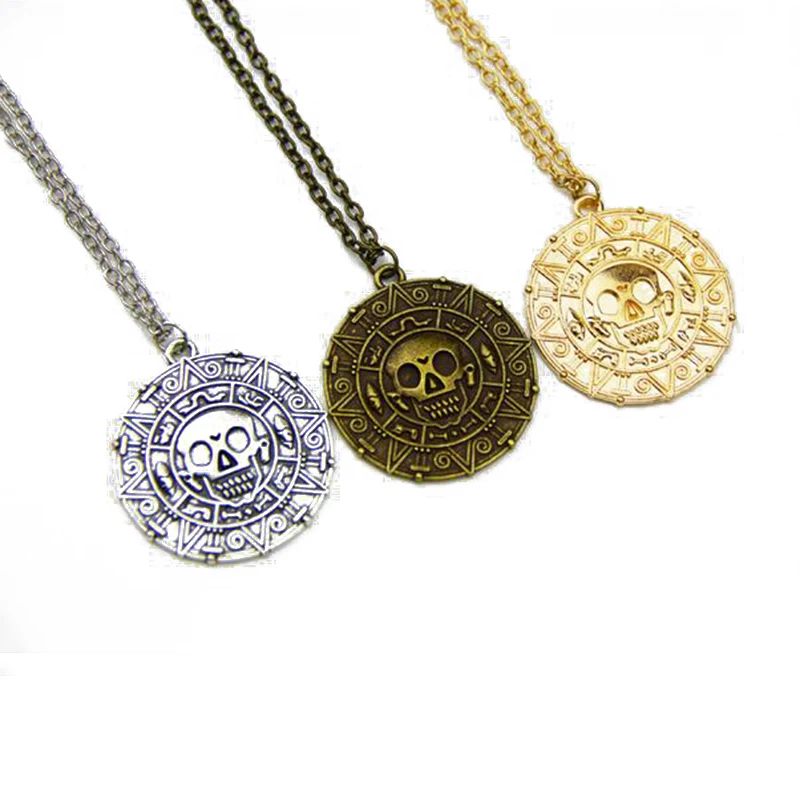 Punk Personality Peace Sign Pendant Scorpion King Rope Clavicle Long Necklace Cross Choker Women Men Gold/Silver Plated Jewelry - Image 2