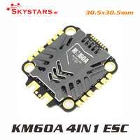 SKYSTARS 60A 3-6S 4in1 ESC BLHeli-32  ESC Speed Controller Board Dshot600 DShot1200 Lipo for FPV Racing Quadcopter