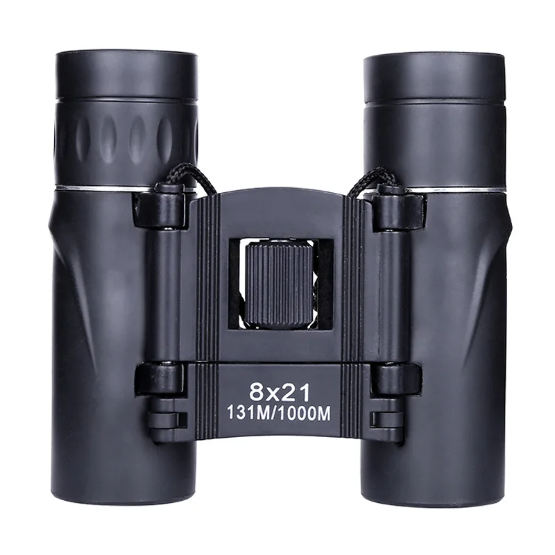 8x21 Portable Folding HD Mini Outdoor Children Student Binoculars Camping & Hiking Camp Equipment High Quality Accesorios