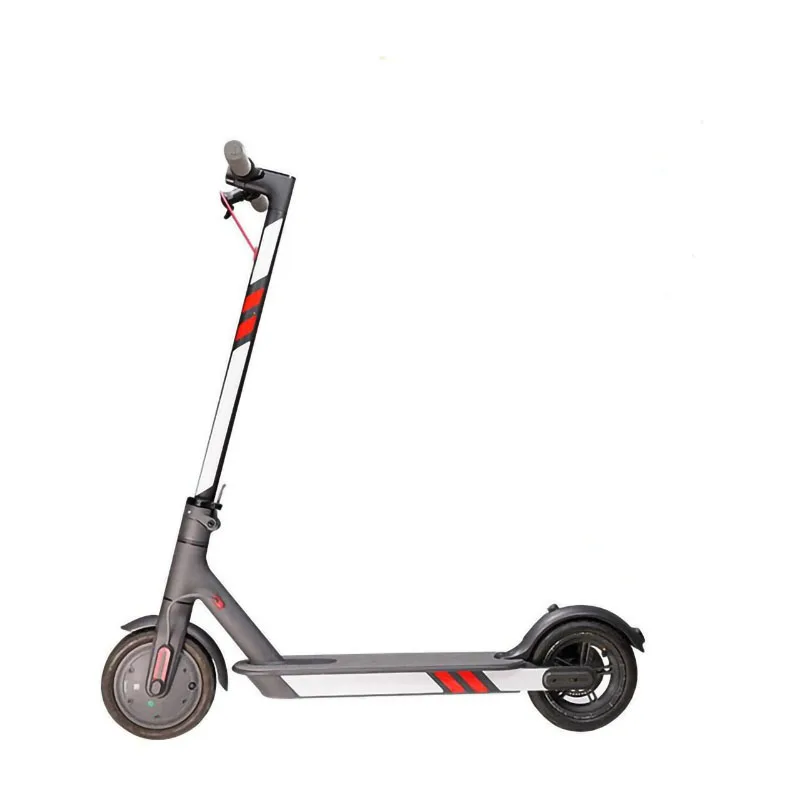 Xiaomi mijia m365 scooter elétrico adesivos reflexivos, segurança noturna aviso tira, acessórios