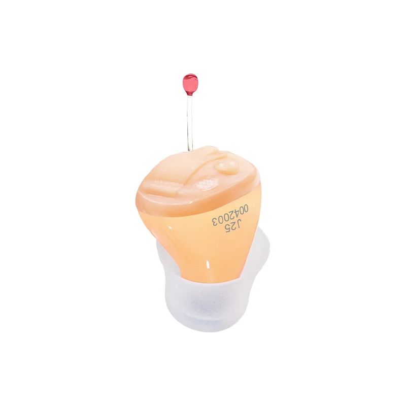 Best Hearing Aids J25 Audifonos Mini ITE Invisible Sound Amplifiers Wireless Ear Care Portable Volume Adjustable Drop Shipping image 3