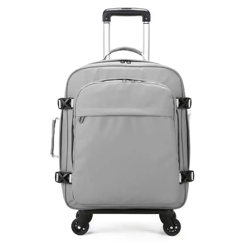 Oxfrod rolling bag on wheels Travel trolley bag women wheeled backpack for travel 20 inch luggage bags Rolling Backpack Suitcase