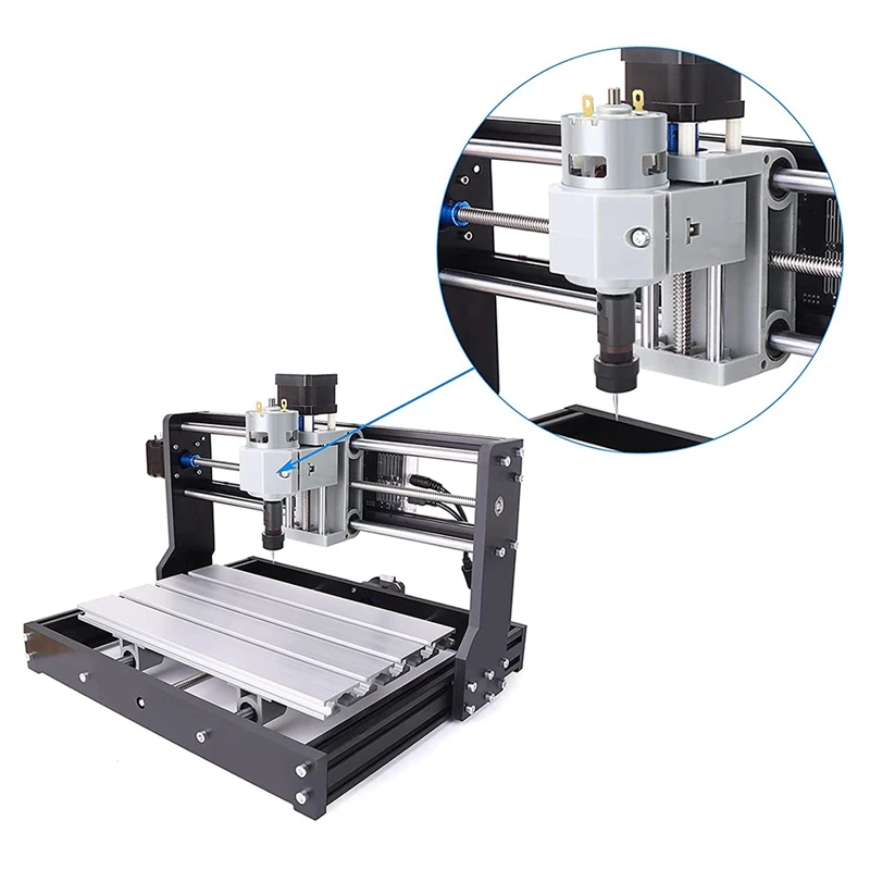 775 Spindle Motor With ER11 Collet & Connection Line, 24V 20000 R/Min,Fit For CNC 3018 Series Carving Machine