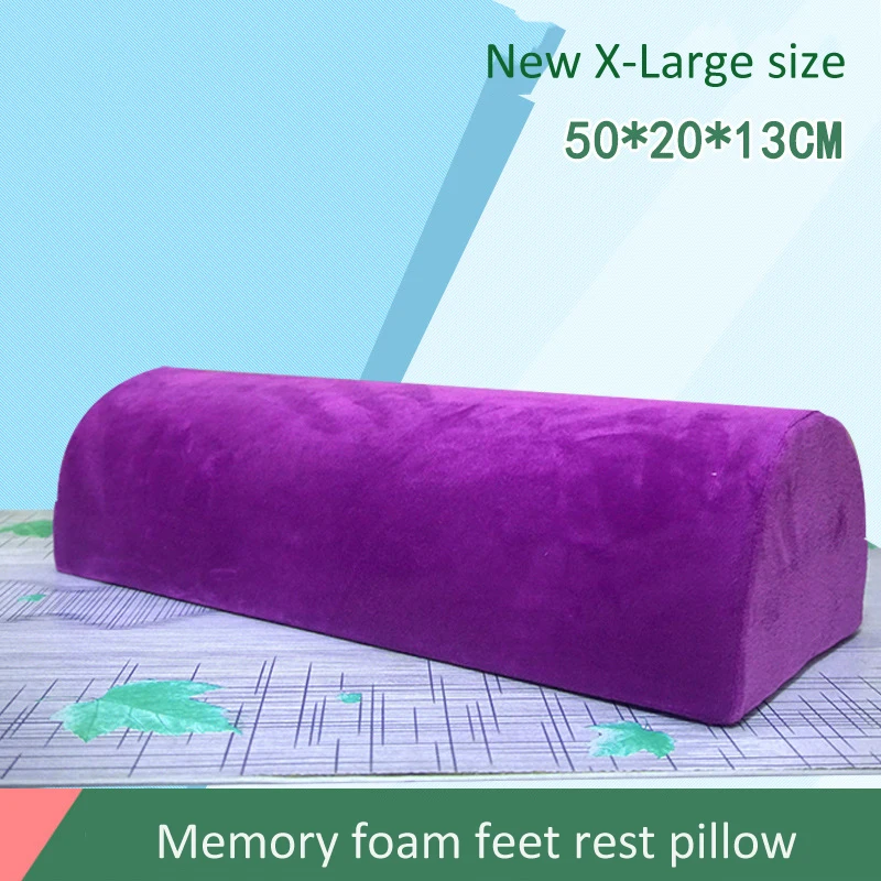 Detachable SPA Beauty Salon Feet Pillow Latex Memory Foam Footrest Pillow Feet Relaxing Support Cushion Massage Spa Tool