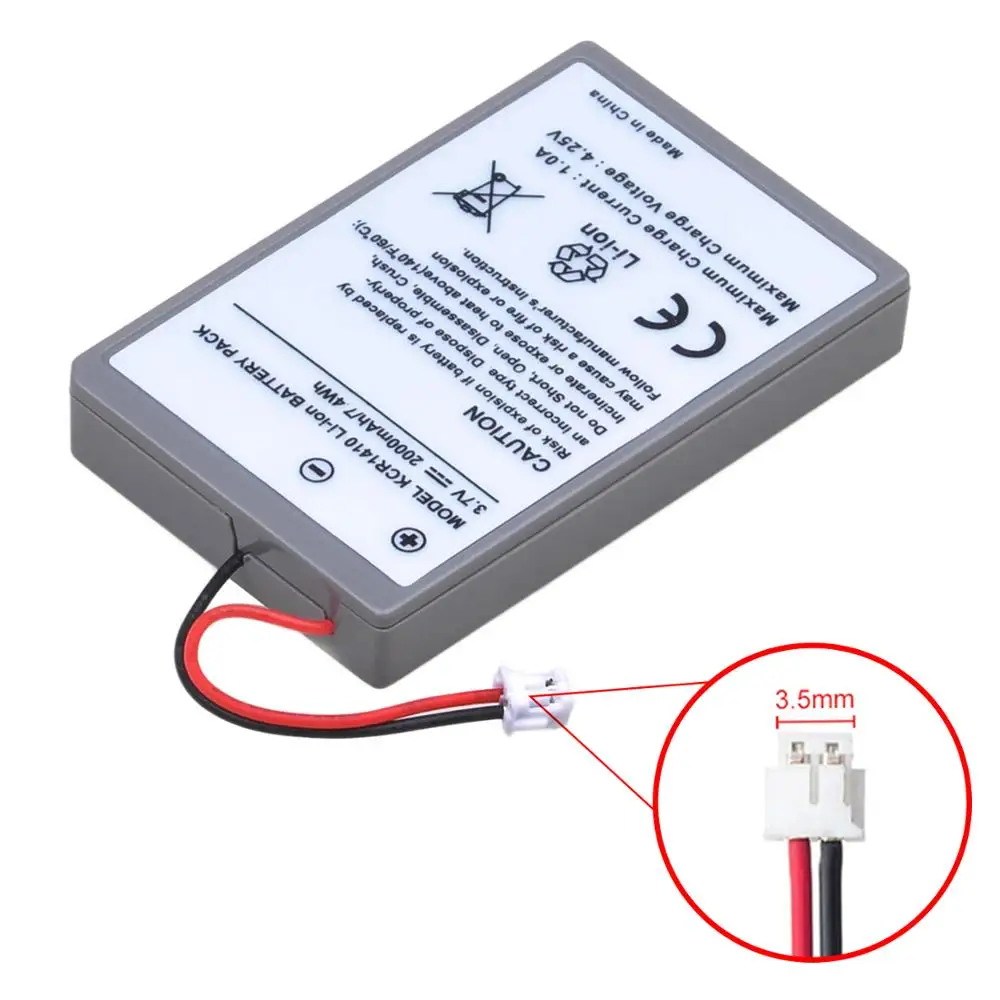 2 قطعة 3.7V 2000mAh بطارية لسوني PS4 CUH-ZCT2 أو CUH-ZCT2U الموالية ضئيلة بلوتوث المزدوج صدمة تحكم الجيل الثاني