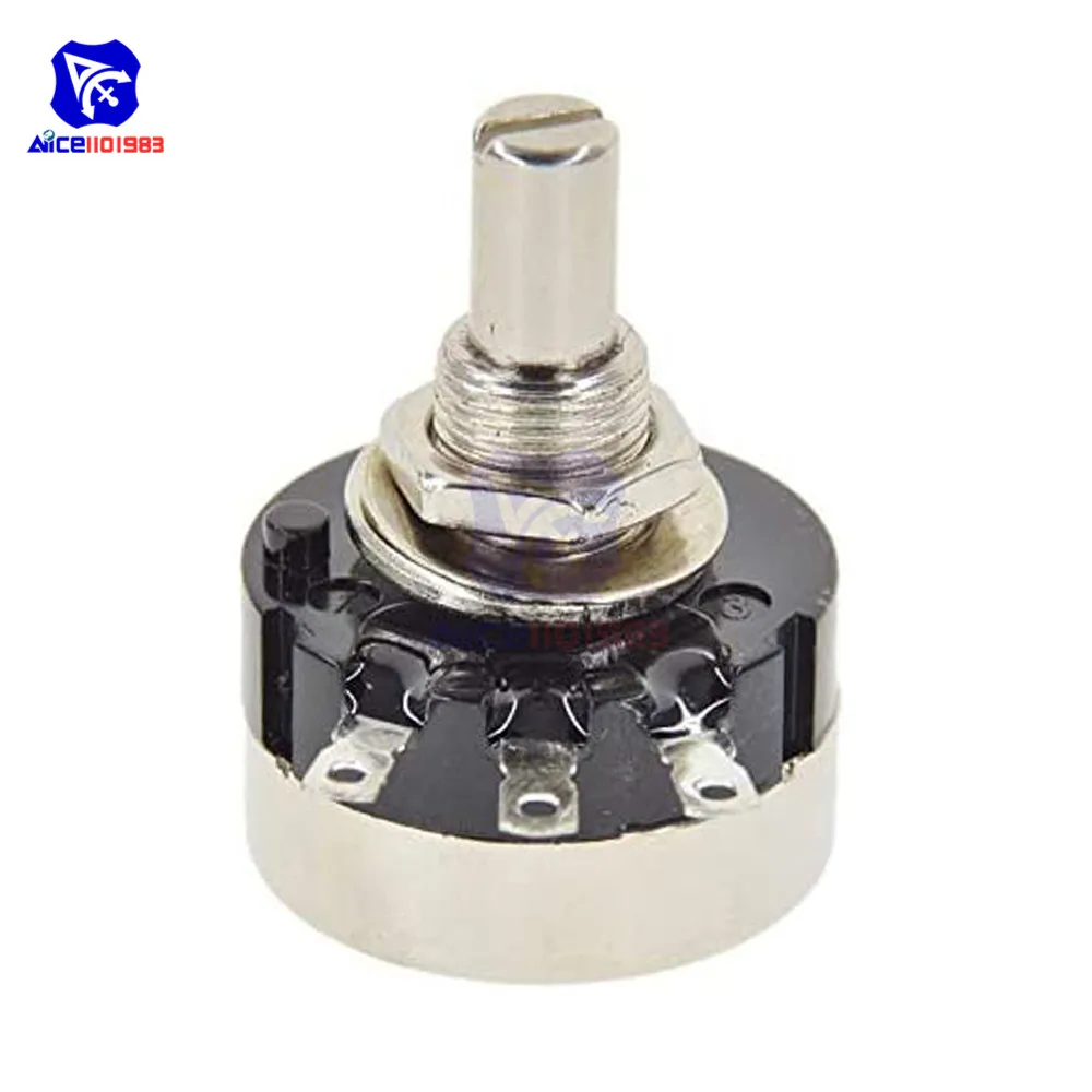 diymore RV24YN20S 1K Ohm-1M Ohm Variable Resistor Single Turn 3 Terminals Carbon Film Linear Rotary Taper Potentiometer for Car