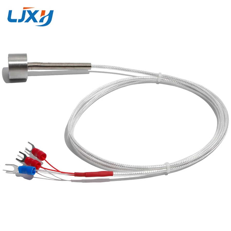 LJXH Magnetic PT100 Probe Thermal Resistance PT1000 High Temperature Sensor Magnetic Attraction Cable Length 5~8m