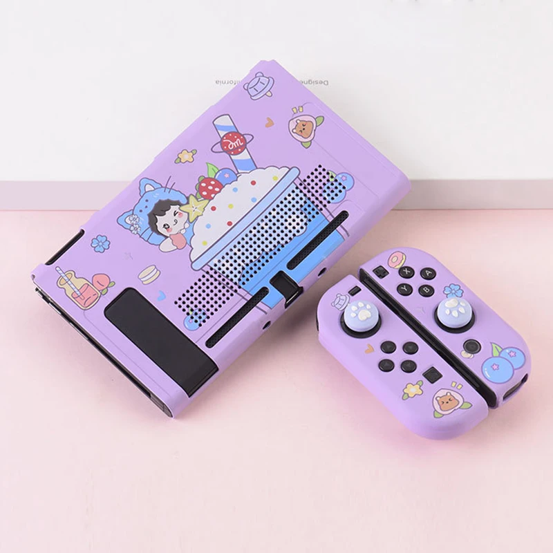 

Ice Cream Girls Case For Nintendo Switch Protective Shell Soft Cover Shell JoyCon Controller Case For Nintendo Switch Accessorie