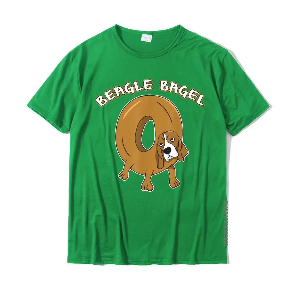 Beagle Bagel Funny Dog Tshirt Doglovers Puppy Breakfast Gift T-Shirt CasualFunny T Shirt Company Cotton Man Tshirts