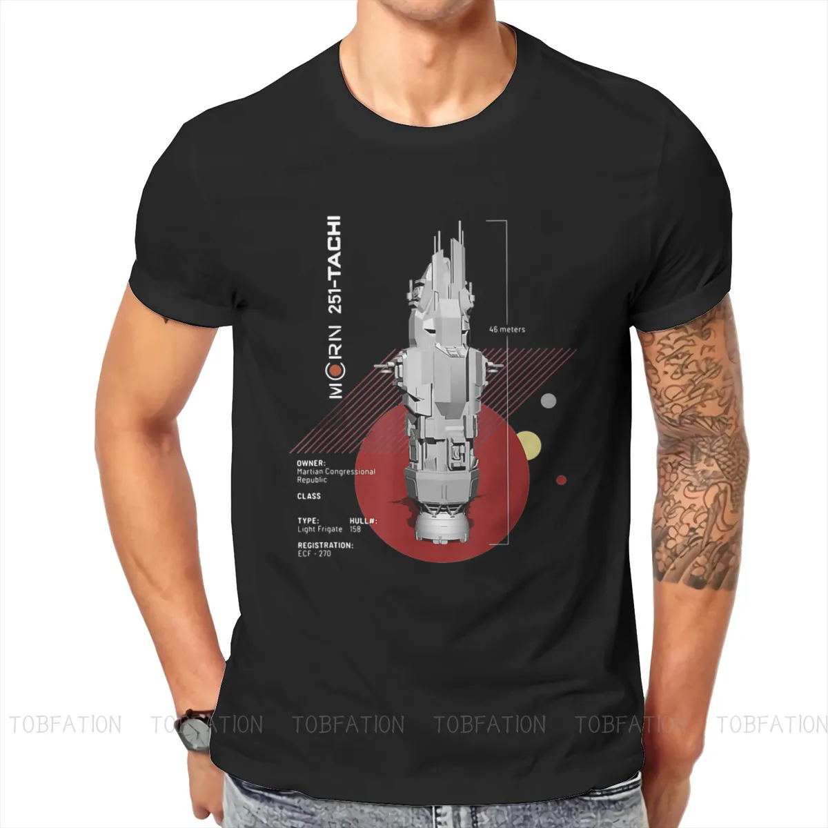 Rocinante Ship Style TShirt The Expanse Joe Miller James Holden Canterbury TV Top Quality Gift Clothes  T Shirt Stuff Ofertas