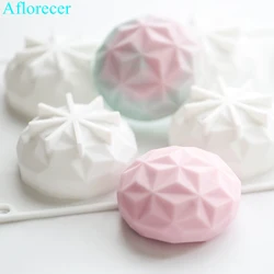 Diamond Shaped Silicone Mould DIY Handmade Candle Cake Baking Soap Moulds Mold Kitchen Tools Christmas gifts