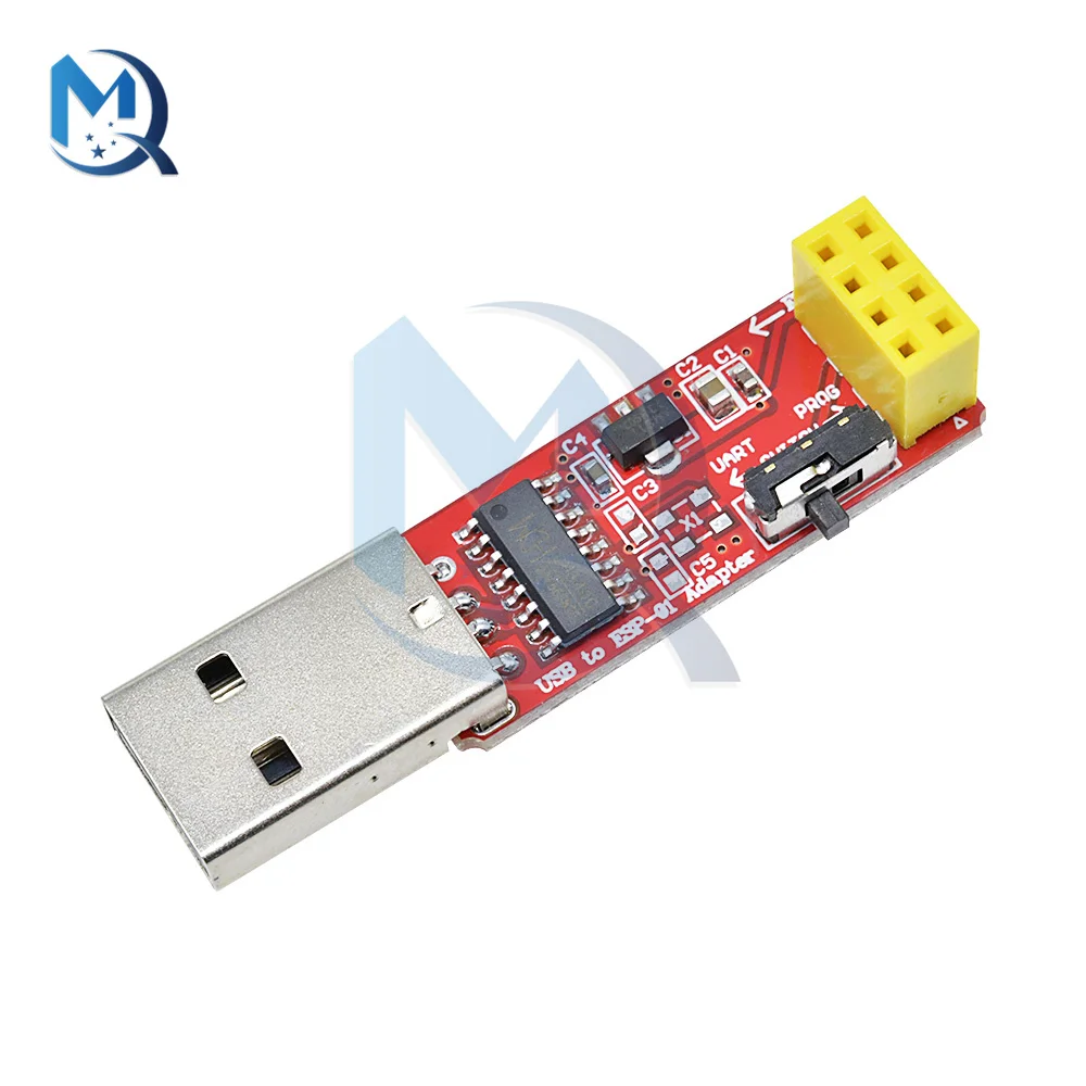 4.5V-5.5V CH340 USB to ESP8266 ESP-01 ESP-01S Adapter Wifi Converter Programmer Module for Arduino Smart Home Wireless Control